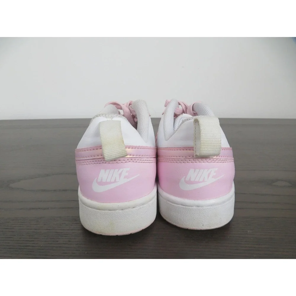 Nike Court Borough Low 2 Shoes Youth 7Y Girls Walking Sneakers Kids DQ0492-100